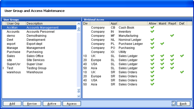 user group add